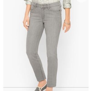 Talbots Gray Slim Ankle Jeans | Size: 2
